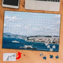 İstanbulda Boğaz Manzarası 240 Parça Puzzle Yapboz Tablo-s1981
