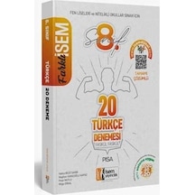 İsem 8. Sınıf LGS Farklı İsem Türkçe 20 Deneme