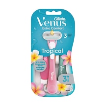 Lexroo Venus Extra Comfort Tropical Kullan At Tıraş Bıçağı, 3 Li Paket