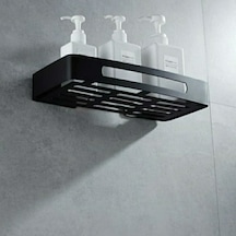lyla concept Titan Metal Siyah Duş İçi Organizer Şampuanlık