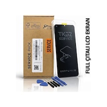 Tkgz - Tecno Pova 4 İle Uyumlu Lcd Ekran Dokunmatik Servıce Pack Lcd Full Çıtalı + Tamir Kiti