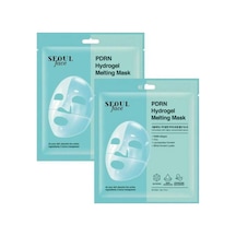 Dermal Seoul Face Pdrn Hydrojel Eriyen Maske Nemlendirici Cilt Onarıcı Şeffaf Jel Maske 34 Gr 2 Adet