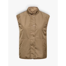 Only Onlsıf Teddy Reversıble Waıstcoat Cc Otw Kadın Kahverengi Yelek - 15373866