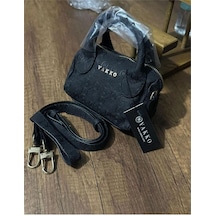Allure Boutique Mini Speedy Çanta Siyah