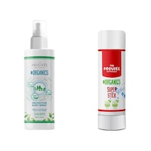The Prouvee Organics Doğal ve Organik Sivrisinek Kovucu Sprey 100ml + S.O.S Stick Anlık Yatıştırıcı Stick 15 G The Prouvee Organics Doğal ve Organik Sivrisinek Kovucu Sprey 100ml + S.O.S Stick Anlık Yatıştırıcı Stick 15 G