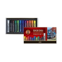 Koh-ı Noor Set Extra Soft Dry Chalks 8552 12