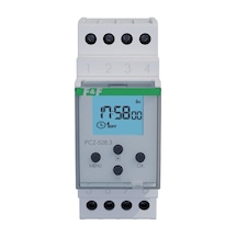 F&F PCZ-528.3 Evrensel Programlanabilir Kontrol Zamanlayıcı – 24-264 V AC/DC, Astronomik/Haftalık/Yıllık Programlama