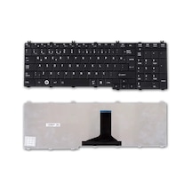 Toshiba Uyumlu Satellite Pro C650 Series Notebook Klavye Siyah Tr