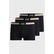 Boss Erkek Boxer 50516542 001 Siyah Siyah