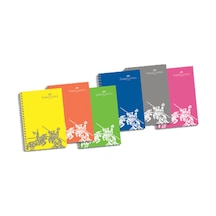 Plastik Kapak Defter 140 Yaprak Kareli