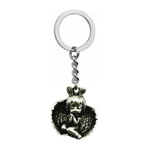 Üzgün Melek Figürlü Unisex Metal Anahtarlık Duygusal Ve Manevi Temalı Anlamlı Aksesuar