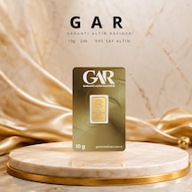 1 Adet 10 Gr 24 Ayar Altın 995 Gar