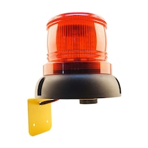 Mesan Ø110 İkaz Lamba Led Flaşör Buzzer L Montaj Kırmızı 220vac Ms 624.1.220vac