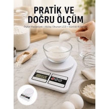 Pratik Ve Şık Tasarımıyla Dijital Mutfak Tartısı Yeni Nesil Çokrenkli