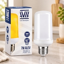 E27 Alev Görünümlü Ampul 7w 560 Lümen Ip20 Diğer