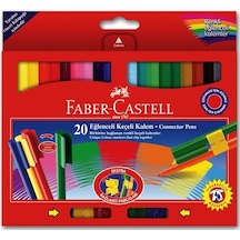Faber Castell 20 Renk Eğlenceli Keçeli Kalem 68112000