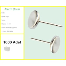 Alarm Etiketi Çivisi Metal Oynar Başlı 1000'li Kutu