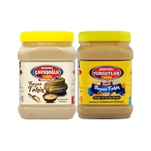 Bozkırlı Turgutlar Beyaz Tahin Kepeksiz 930 G + Kepekli 930 G