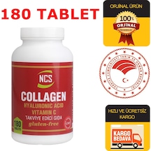 Ncs Kolajen Hyaluronic Acid Vitamin C 180 Tablet Collagen 1000 MG