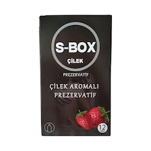 Hubrendy Sh S-box Çilek Aromalı Prezervatif 12'li