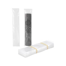 Hey Şeffaf Askılı 25 Cm 5 Cm Kumanda Poşeti 100 Lü Paket