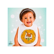 Zootropolis Nick Keten Bebek Mama Önlüğü Yumuşak - Emici - Yıkanabilir - Özel Tasarım P214 Çok Renkli