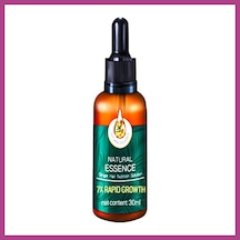 Gees Global Saç & Sakal Serumu Parlak Sağlam Uzun Saçlar Natural 7xrapid Growth 30 Ml Ölçeğinde Gbzs