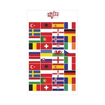 Ülke Bayrakları Sticker Seti