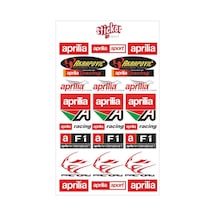 Aprilia Motosiklet Sticker Seti