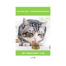 Kedi Otu Oyun Topu 5 Cm Dayanıklı Eğlence