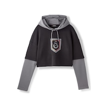 Gsstore Galatasaray Kadın Hoodie K252151 Antrasit