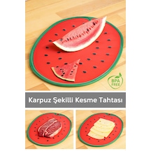 Meyve,sebze, Kesme Doğrama Tahtası,meyve Şekilli Kesme Tahtası ,esnek Kesim Tahtası-karpuz Motifli