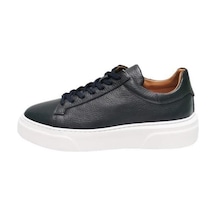 Deri Erkek Sneaker Siyah