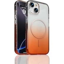 Apple Uyumlu iPad iPhone 15 Kılıf M-safe Şarj Özellikli Zore Septik Silikon Kapak Çok Renkli
