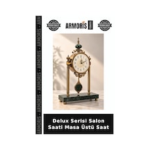 Delux Serisi Salon Saati Masa Üstü Saat Çok Renkli
