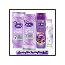 Duru Nem Bombası Yoğun Onarım Şampuan & Saç Kremi, Duş Jeli & Kadın Deodorant Yıpranmış