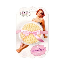 Bodysecret Yuvarlak Banyo Süngeri Beyaz