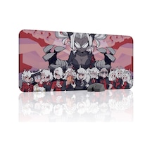 Helltaker Kaymaz Dikişli Kauçuk Oyuncu Mousepad V1 - 90x40 Xxl Gaming Mouse Pad Fare Altlığı