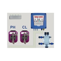 Sistem 03 E Ph & Orp Ölçümlü Nano Pompalı Havuz Kontrol Sistemi