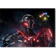 Cakasepetim Ultron Infinity Gauntlet Ahşap Mdf Tablo