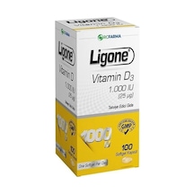 Ligone Vitamin D3 1000IU Softgel 100 Kapsül
