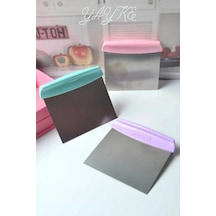 Yayke Çelik Hamur Kesme Ve Kazıma Spatulası Karışık