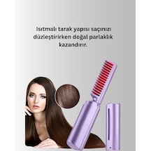 Usb Şarjlı Kablosuz Saç Düzleştirici Seyahat Ve Günlük Kullanım - Lisinya