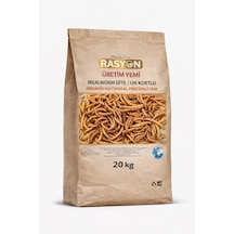 Un Kurtlu Organik Hayvansal Proteinli Üretim Yemi Küçük Taneli - 20 Kg