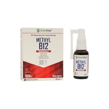 Orbivital Methyl B12 Sprey 2 Puf 1000 Mcg Metilkobalamin İçeren Dilaltı Sprey 200 Puf 30 Ml