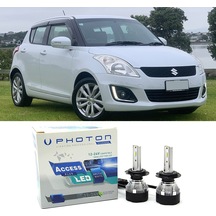 Suzuki Swift 2 Uzun+kısa Far Ampulü H4 Access Yeni Seri Beyaz 2010-2017