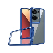Xiaomi Redmi Note 13 Pro 4g Kılıf Zore Flora Kapak Mavi