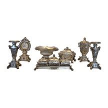 C 4272 10 Pcs Salon Takımı - Gümüş