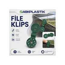 7512020 Gölgelik File Klipsi 20 Adet Sera Ve Gölgelik Sabitleme Klipsi