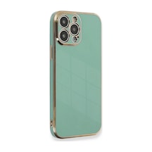 Apple Uyumlu iPhone 15 Pro Kılıf Volet Silikon - Açık Yeşil Acik Yesil